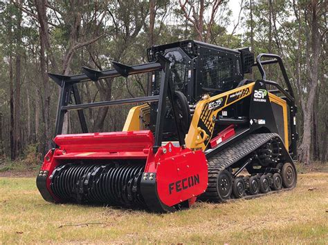 fecon skid steer mulching head|best ctl for forestry mulching.